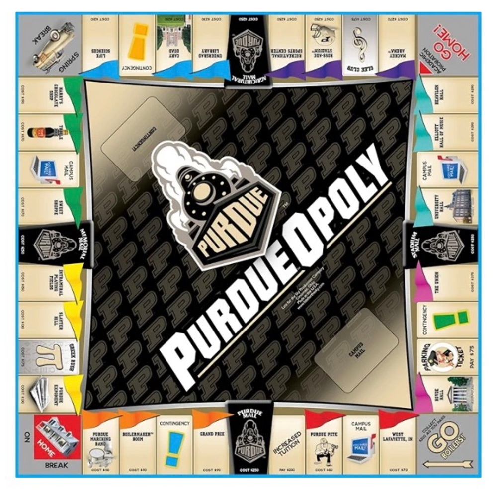 🤍Purdue University Themed Monopoly Board Game “PurdueOpoly”, NWT - Picture 3 of 5